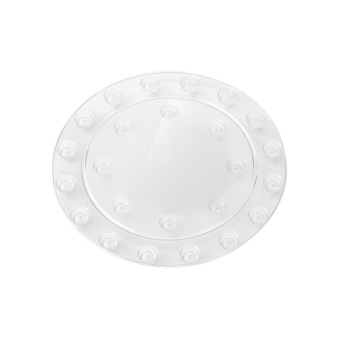 floorprotector round 15cm transparent